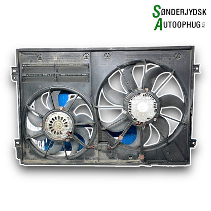 VW Golf 6 1K Kølerblæser El Med OEM Nr. 1K0121207BC Fra VW Ophugger