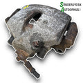 VW Golf 6 1K Bremsekaliber Hf Med OEM Nr. 1K0615124E Fra VW Ophugger