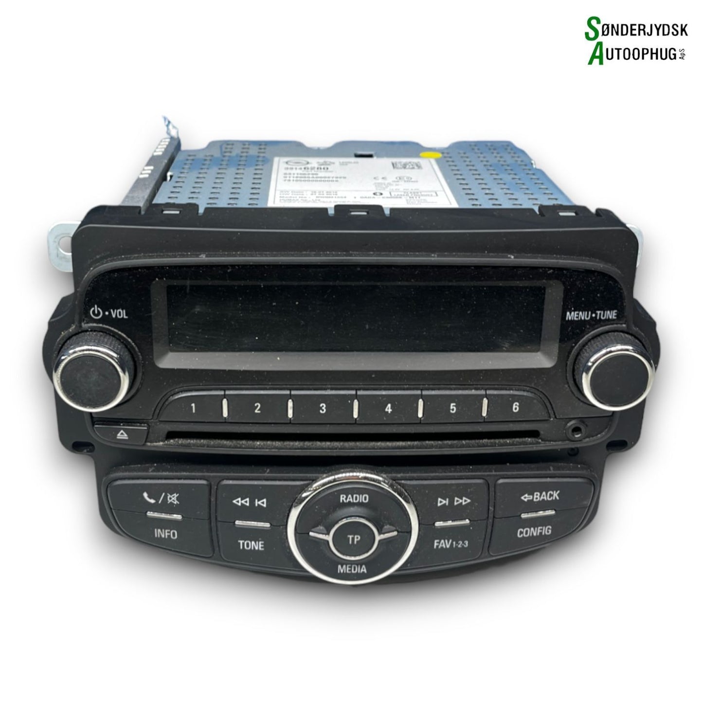 Opel Adam Radio M/Cd Med OEM Nr. 39146280 Fra Opel Ophugger