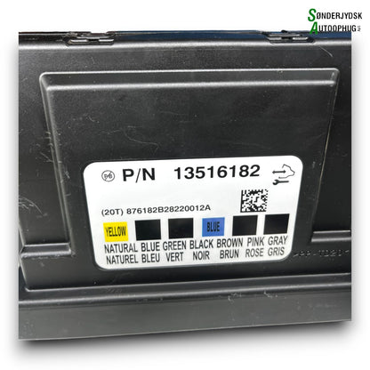 Opel Adam Startspærre Med OEM Nr. 13500157 Fra Opel Ophugger