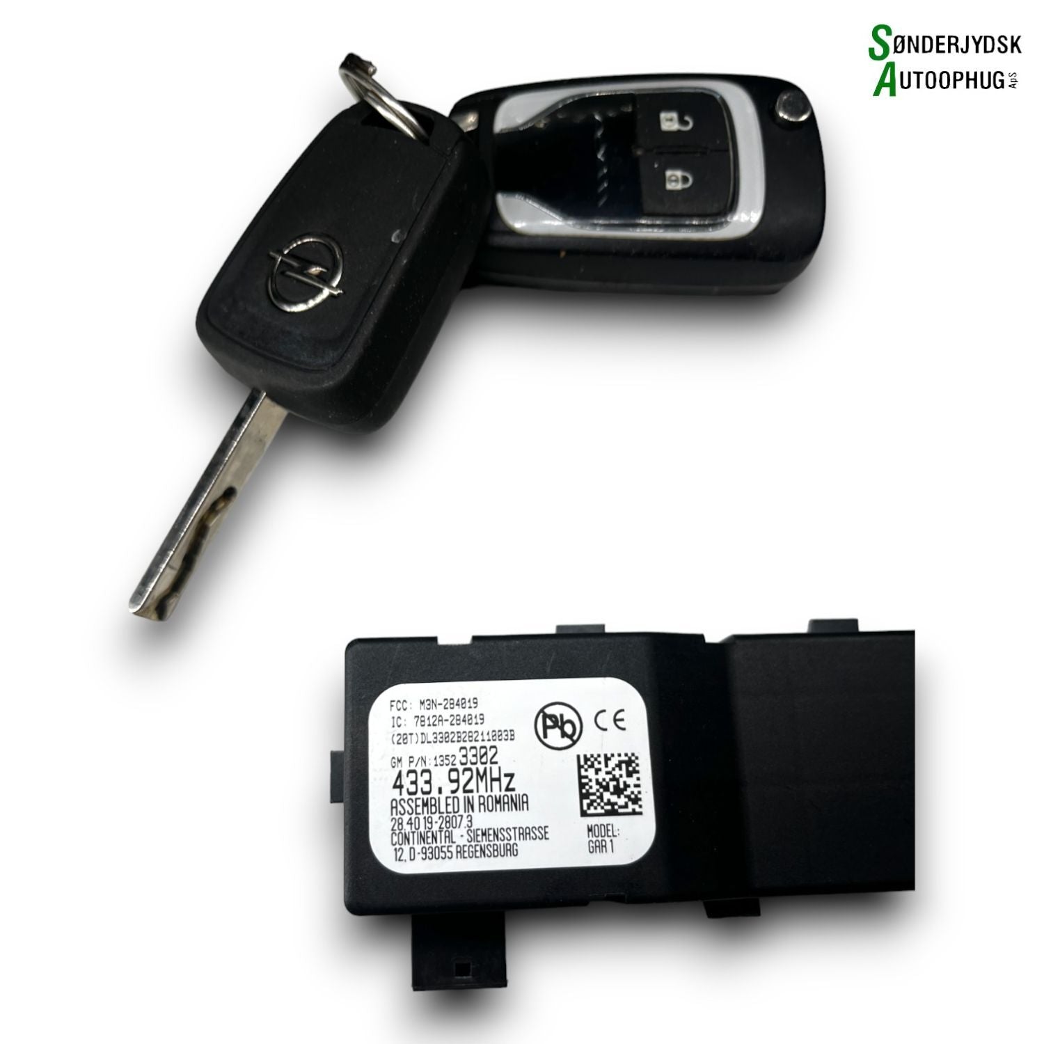 Opel Adam Startspærre Med OEM Nr. 39143404 Fra Opel Ophugger