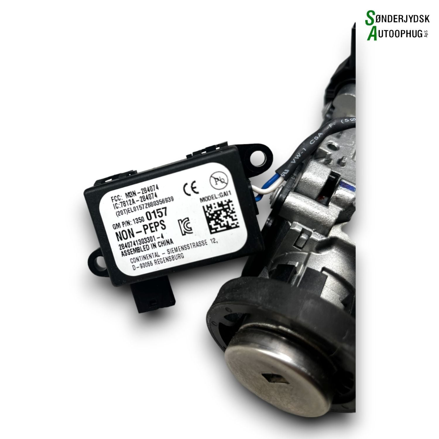 Opel Adam Startspærre Med OEM Nr. 12692201 Fra Opel Ophugger