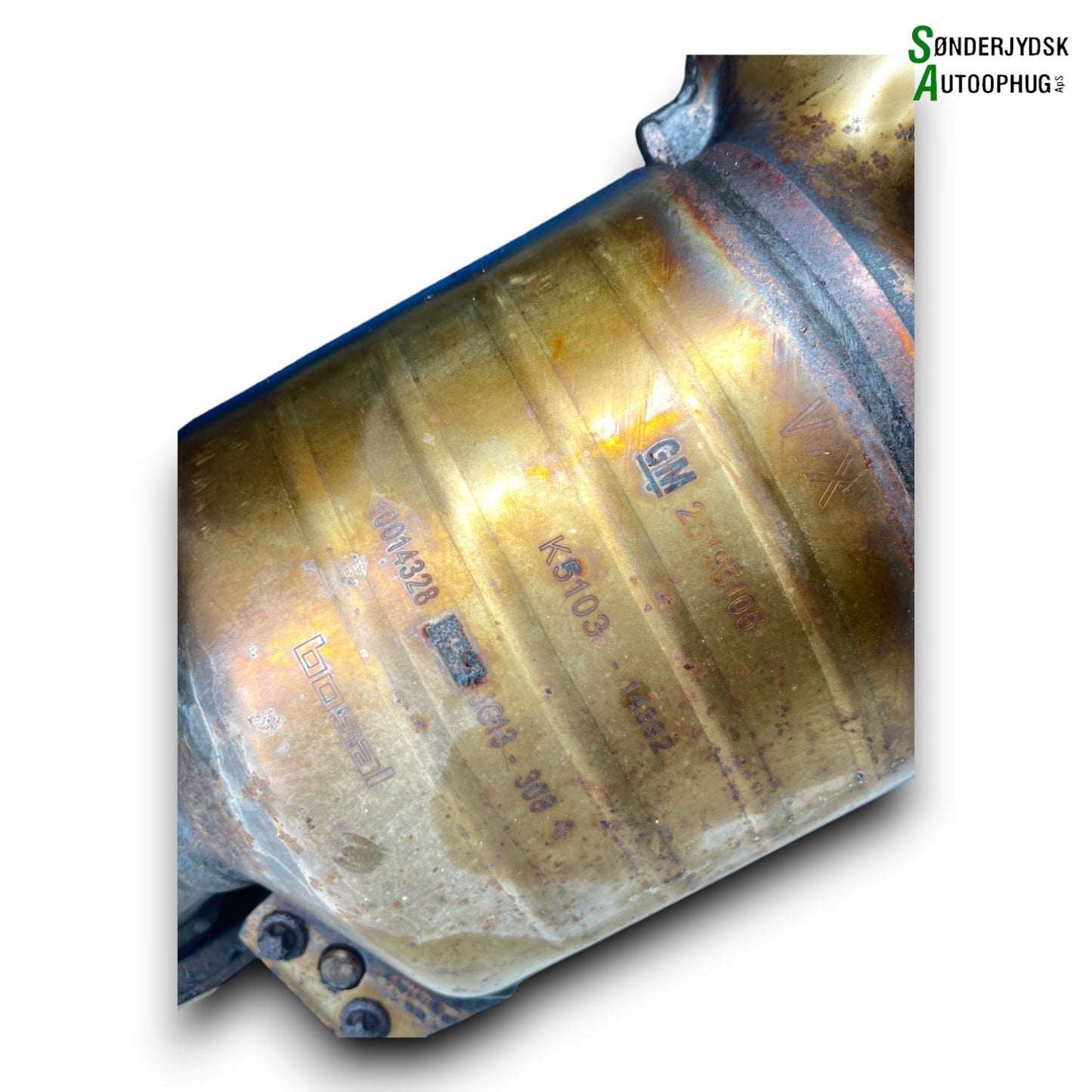 Opel Adam Katalysator Med OEM Nr. 25195105 Fra Opel Ophugger