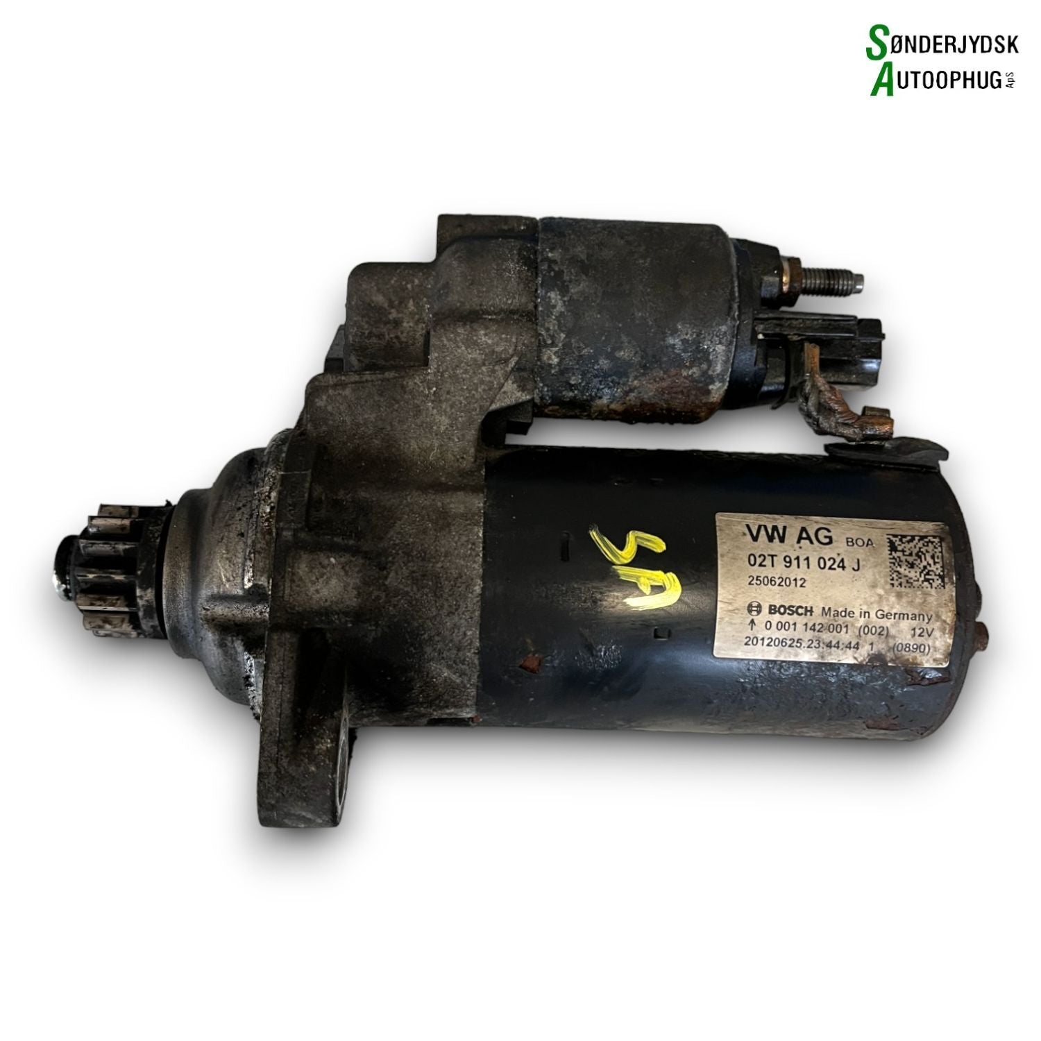 Seat Ibiza 6J Starter Med OEM Nr. 02T911024J Fra Seat Ophugger