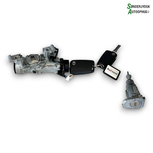 VW Golf 7 AU Låsesæt  Med OEM Nr. 1K0905851B Fra VW Ophugger
