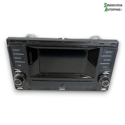 VW Golf 7 AU Radio M/Cd Med OEM Nr. 5G0035867 Fra VW Ophugger