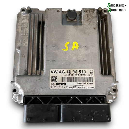 VW Golf 7 AU Motorstyring - Motorstyreboks - Injection Elboks Med OEM Nr. 04L907309D Fra VW Ophugger