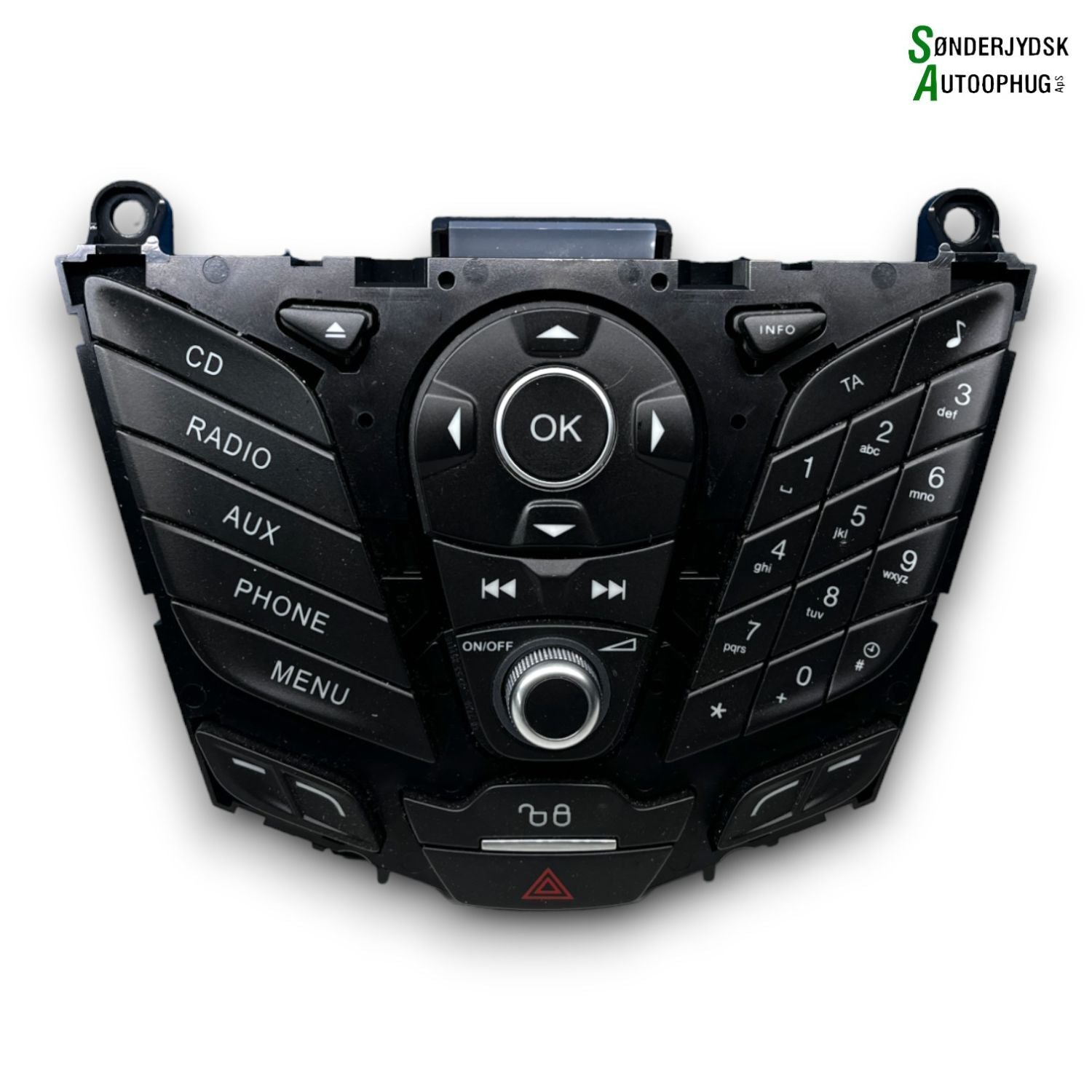 Ford B-Max Radio Med OEM Nr. C1BT18K811PA Fra Ford Ophugger