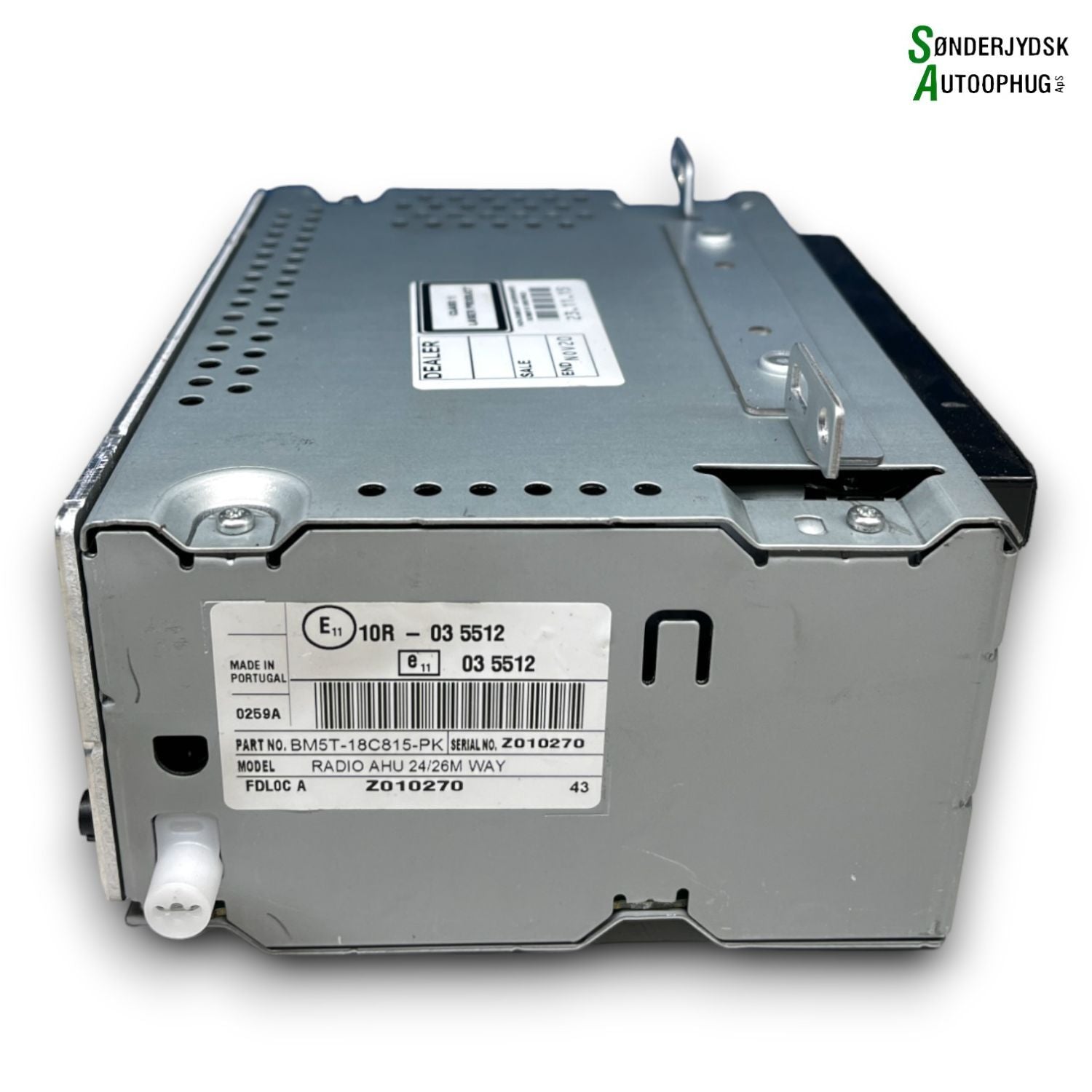 Ford B-Max Radio M/Cd Med OEM Nr. BM5T18C815PK Fra Ford Ophugger