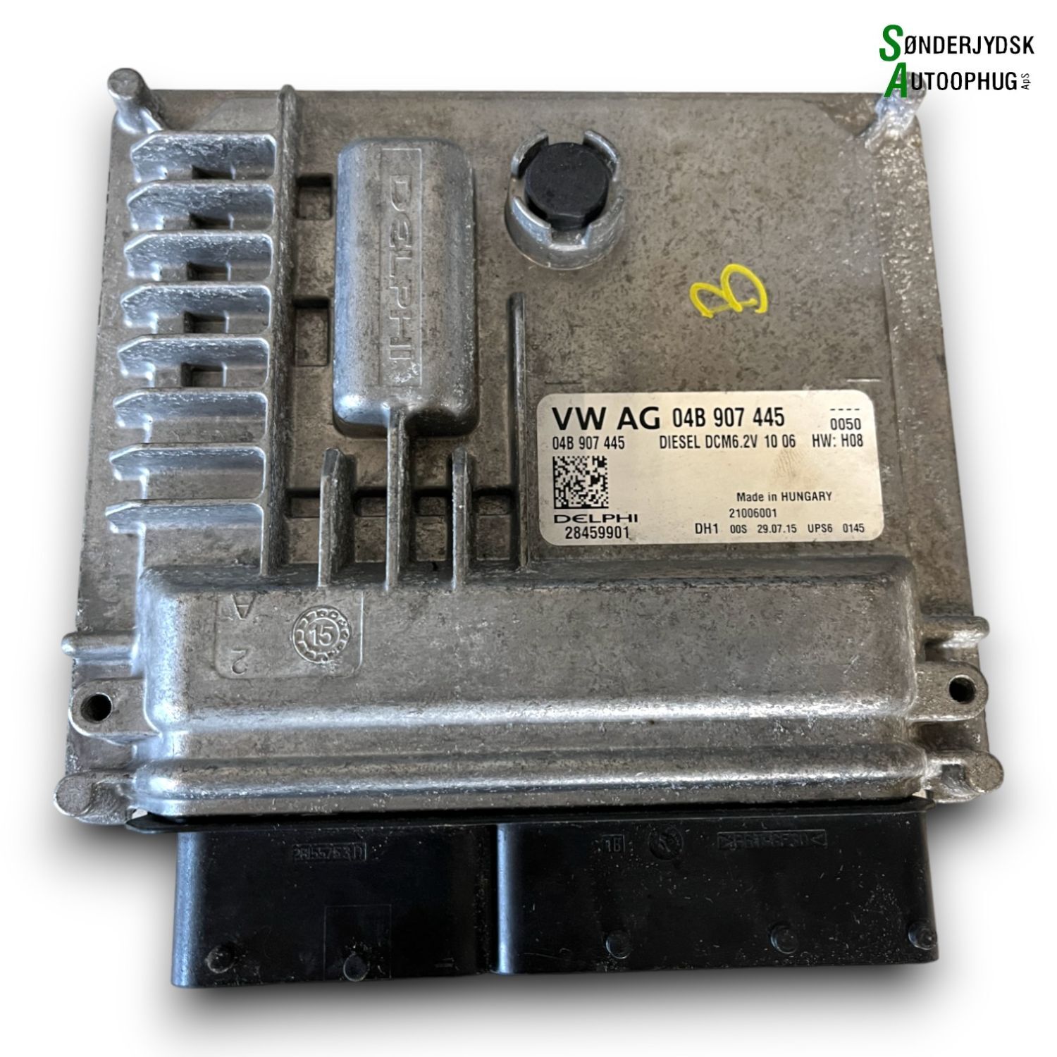 Skoda Fabia Motorstyring - Motorstyreboks - Injection Elboks Med OEM Nr. 04B907445 Fra Skoda Ophugger