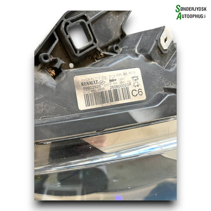 Renault Grand Scenic 3 Forlygte Med OEM Nr. 260600023R Fra Renault Ophugger