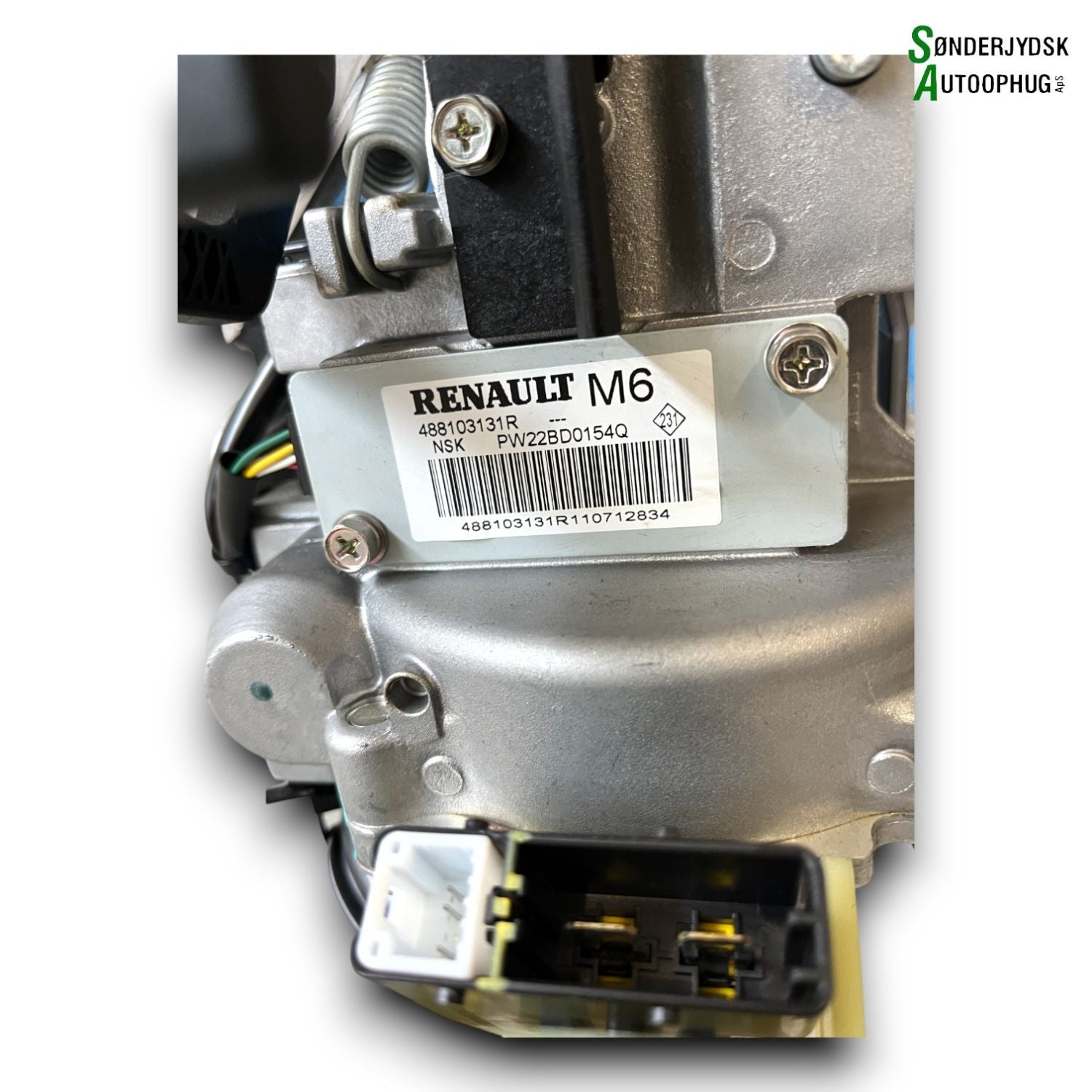 Renault Grand Scenic 3 Ratstamme M/El-Servo Med OEM Nr. 488103131R Fra Renault Ophugger