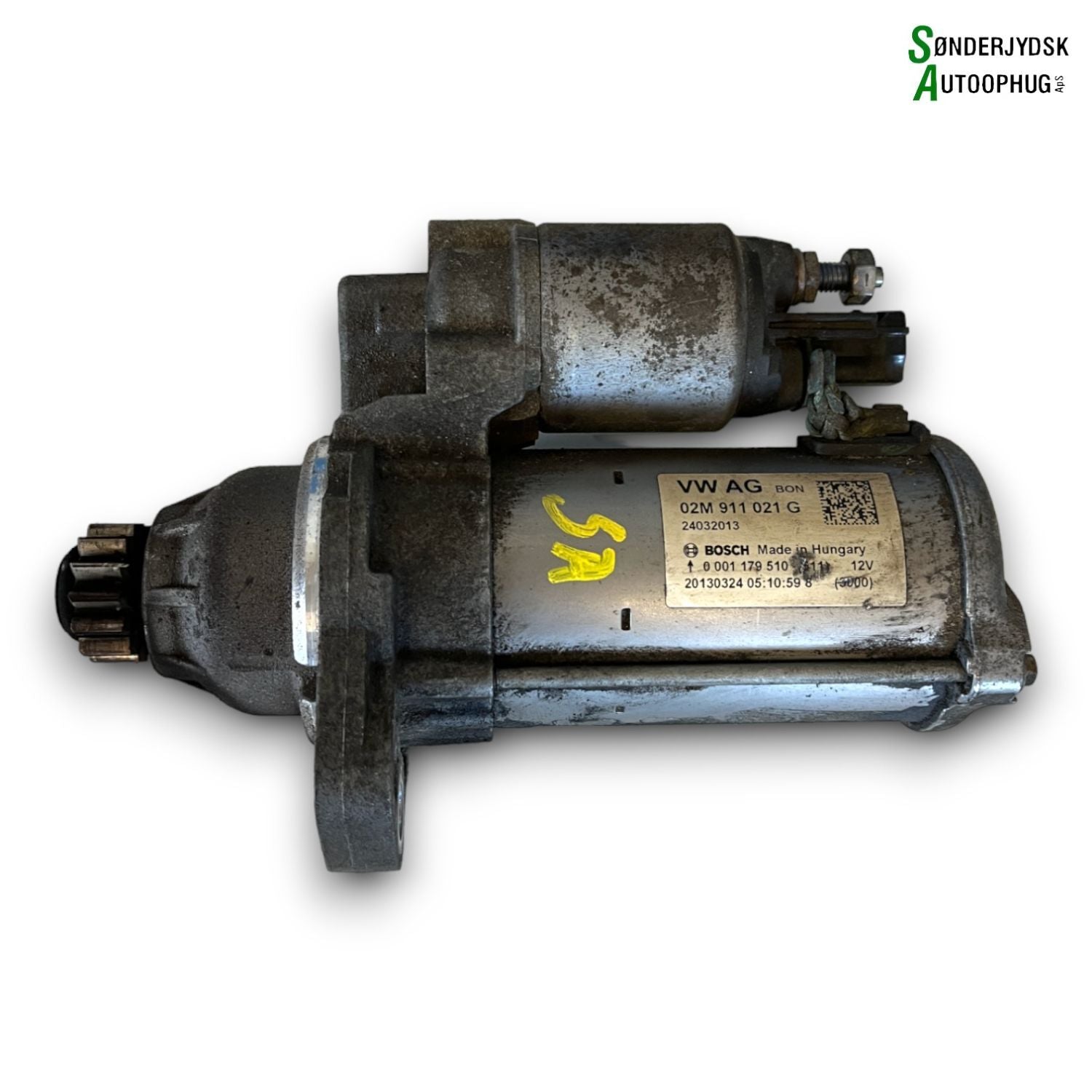 VW Up Starter Med OEM Nr. 02M911021G Fra VW Ophugger