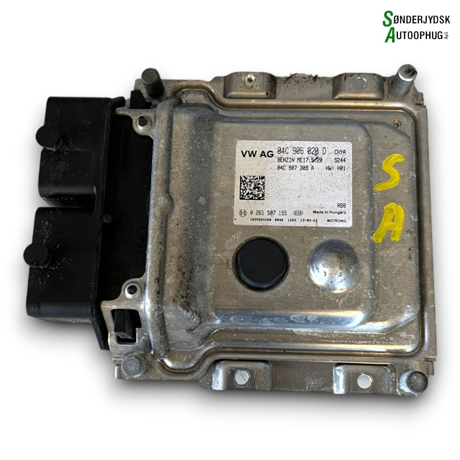 VW Up Motorstyring - Motorstyreboks - Injection Elboks Med OEM Nr. 04C906020D Fra VW Ophugger
