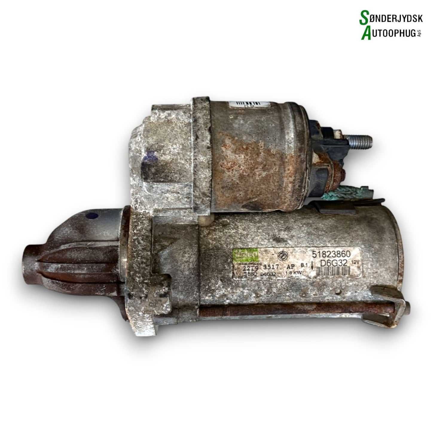 Fiat Fiorino Starter Med OEM Nr. 51823860 Fra Fiat Ophugger
