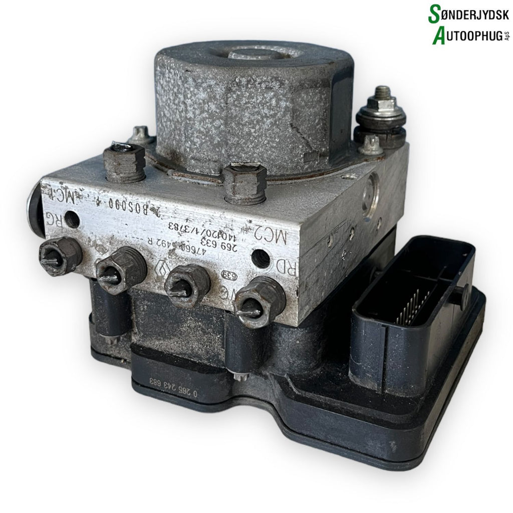 Renault Clio 4 ABS Pumpe Med OEM Nr. 476605492R Fra Renault Ophugger