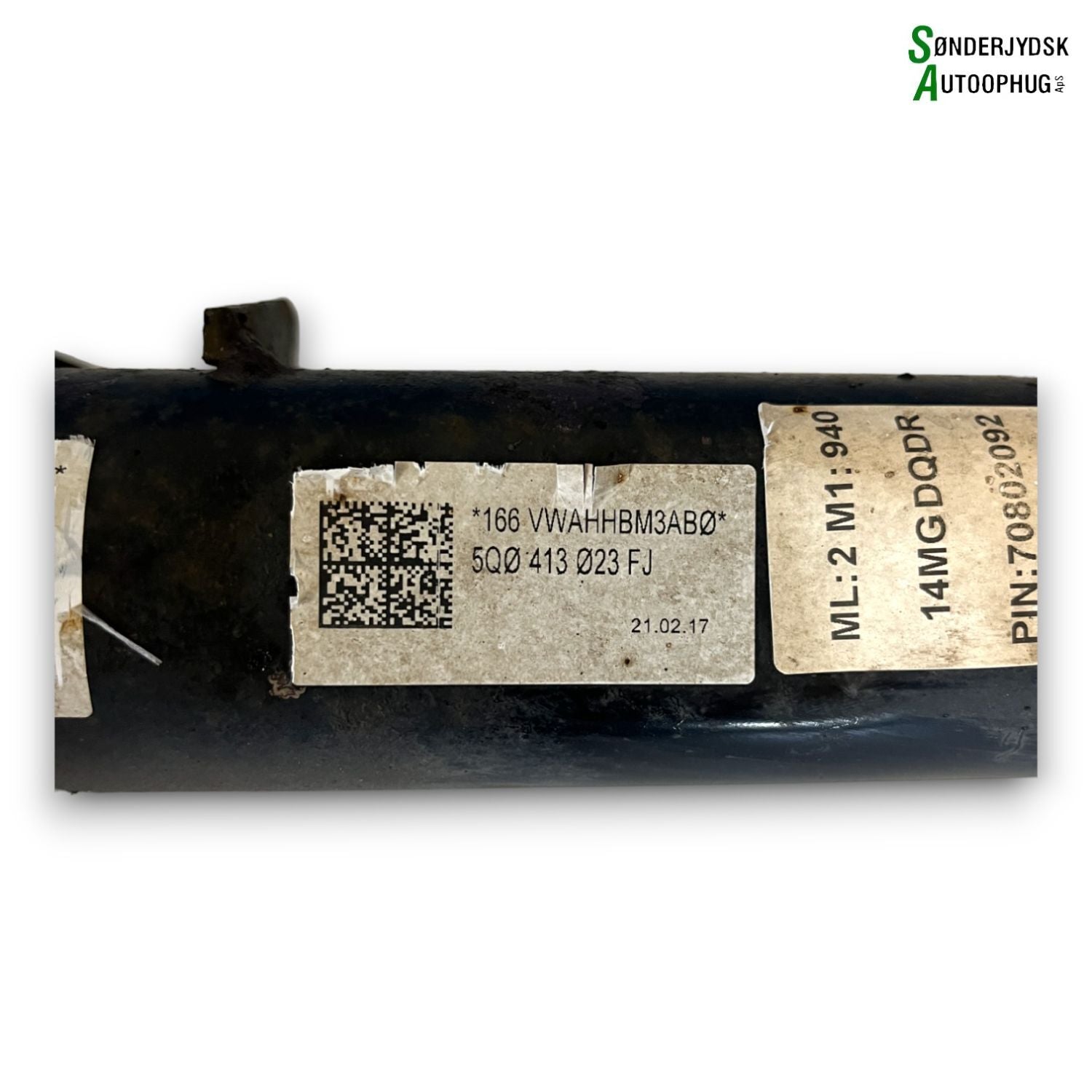 VW Golf 7 AU Fjederben For V Med OEM Nr. 5Q0413023FJ Fra VW Ophugger