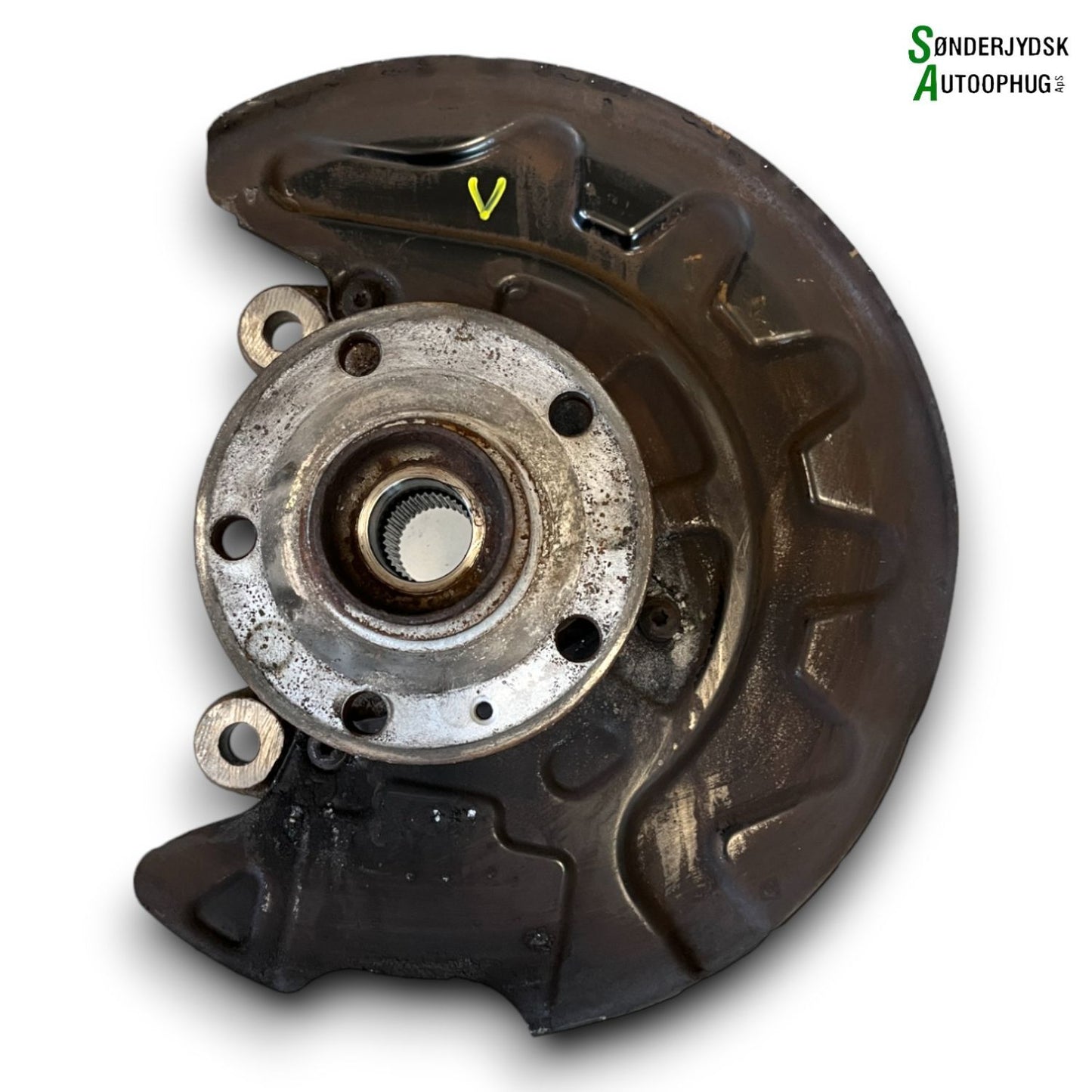 VW Golf 7 AU Spindel For V Med OEM Nr. 5Q0407255R Fra VW Ophugger