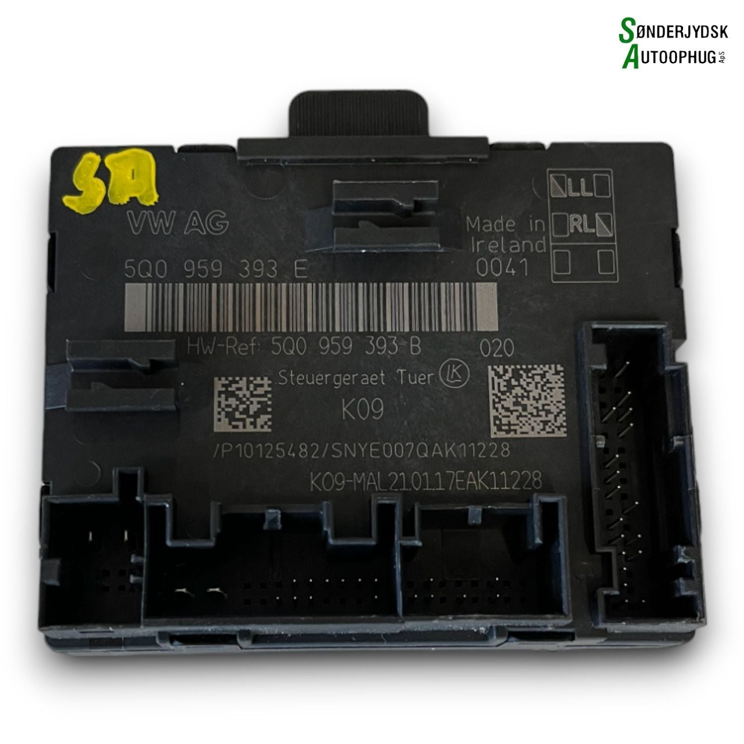 VW Golf 7 AU Bcm / Komfortkomputer Med OEM Nr. 5Q0959393E Fra VW Ophugger