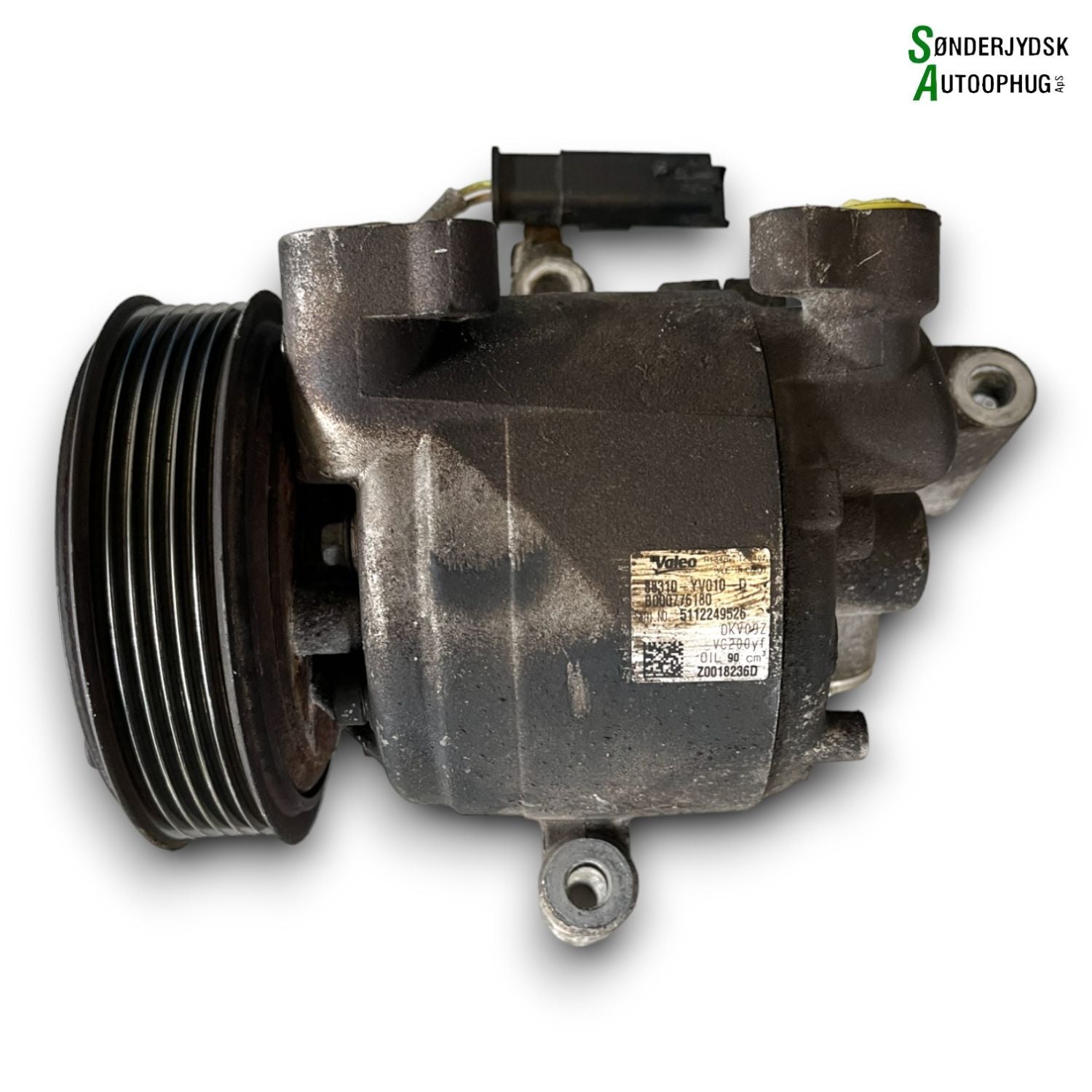 Peugeot 108 Aircondition Pumpe Med OEM Nr. 88310YV010D Fra Peugeot Ophugger
