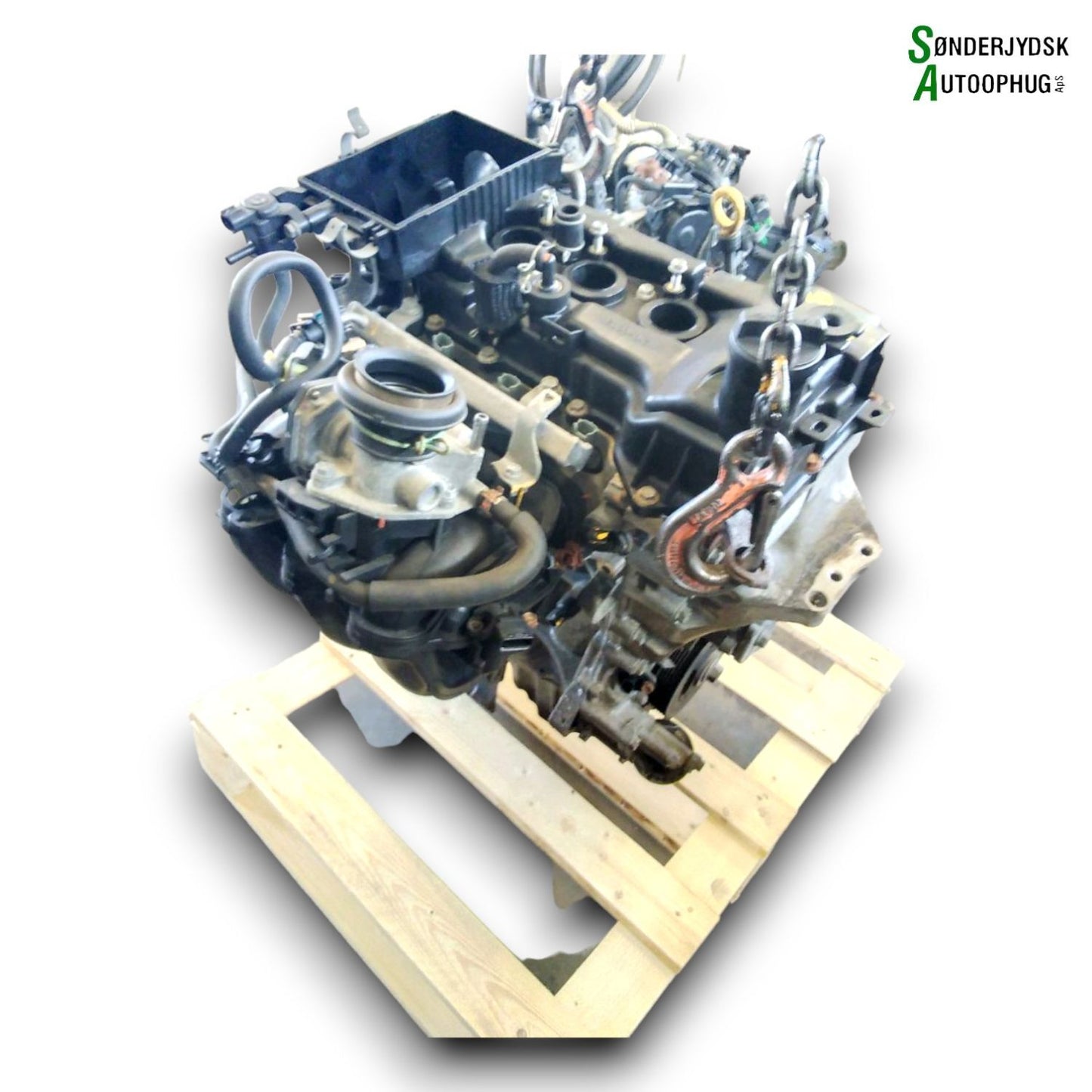 Peugeot 108 Motor Med OEM Nr. 1611551080	 Fra Peugeot Ophugger