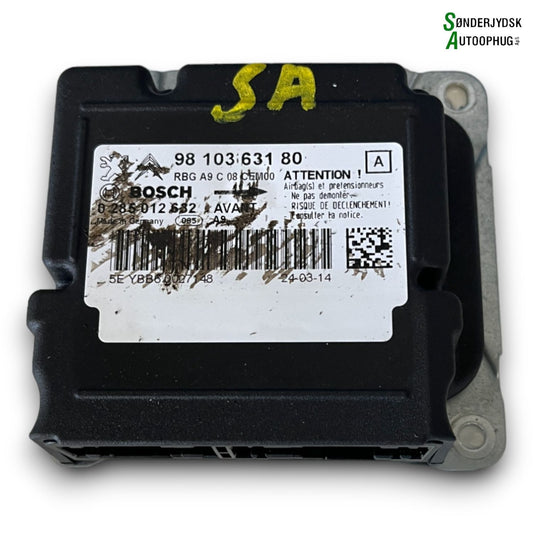 Peugeot 208 Airbag Elboks Med OEM Nr. 9810363180 Fra Peugeot Ophugger
