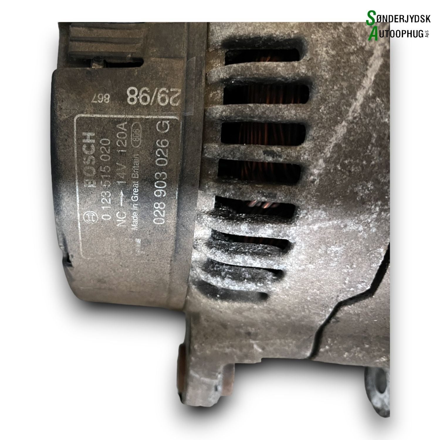 VW Sharan 7M Generator Med OEM Nr. 028903026G Fra VW Ophugger