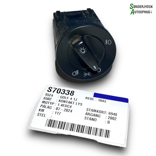 VW Golf 4 1J Kontakt Lys Med OEM Nr. 1C0941531 Fra VW Ophugger