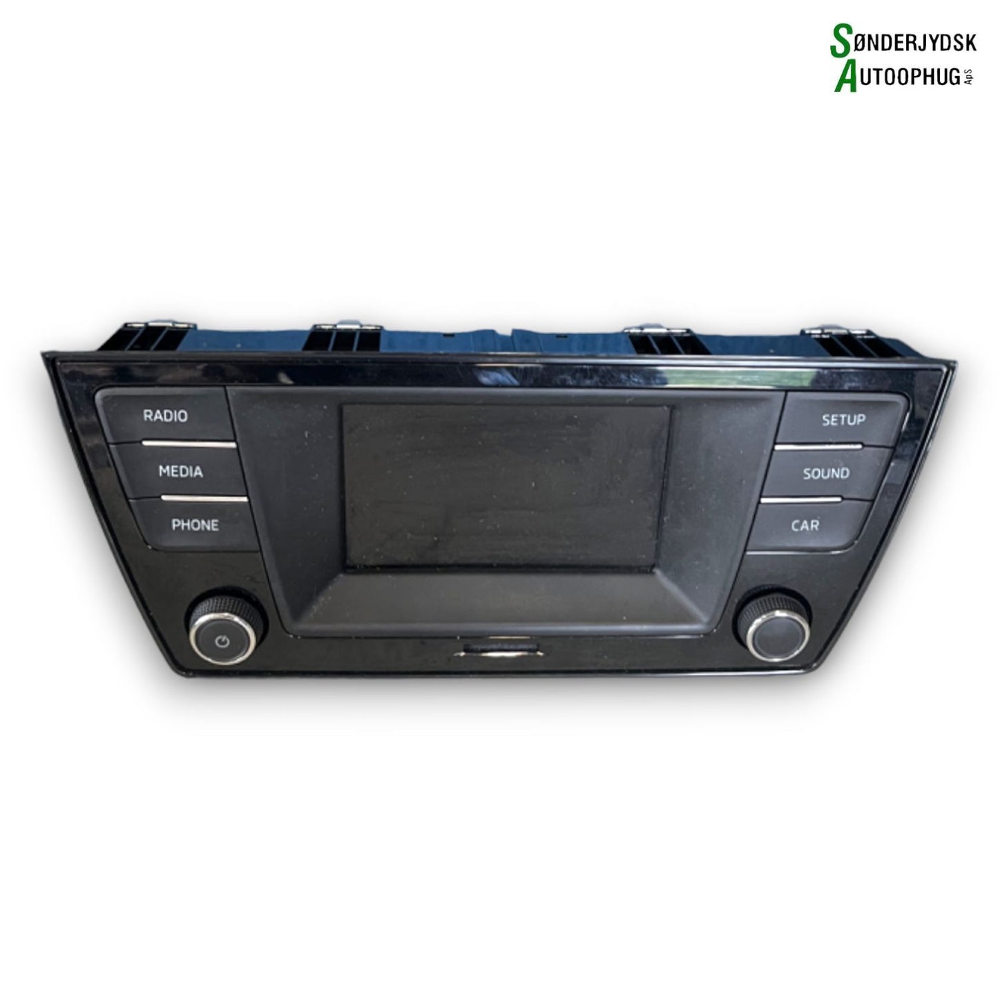 Skoda Fabia Radio M/Cd Med OEM Nr. 6V0035871BIZY Fra Skoda Ophugger