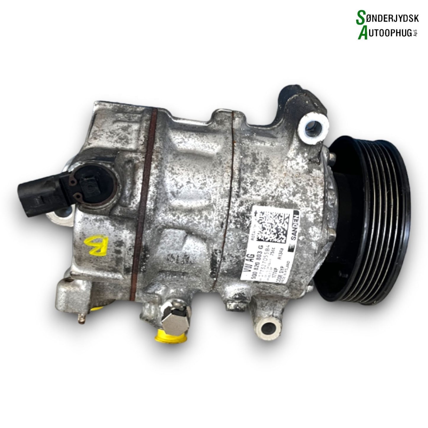 Skoda Fabia Aircondition Pumpe Med OEM Nr. 5Q0820803G Fra Skoda Ophugger