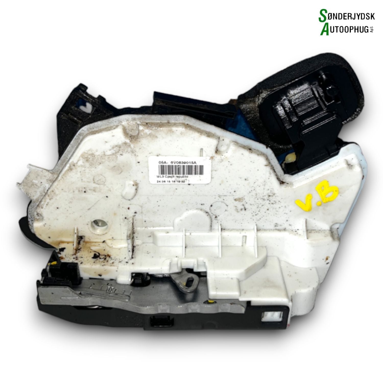 Skoda Fabia Dørlås Med OEM Nr. 6V1839015A Fra Skoda Ophugger