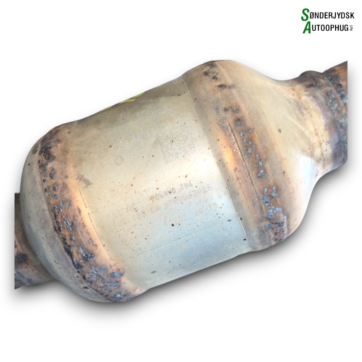 Skoda Fabia Katalysator Med OEM Nr. 6C0254501PX Fra Skoda Ophugger