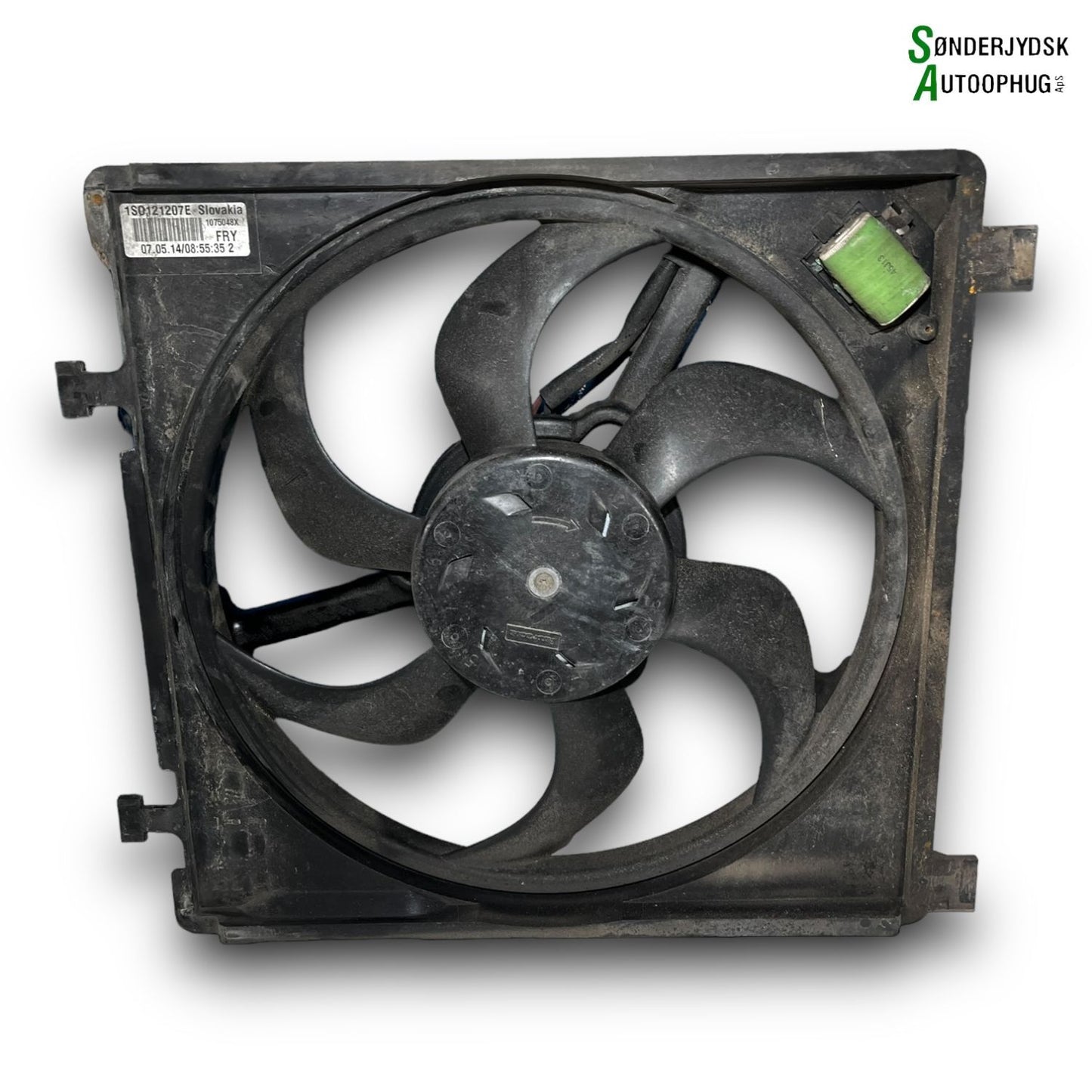 Skoda Citigo Kølerblæser El Med OEM Nr. 1S0121207E Fra Skoda Ophugger