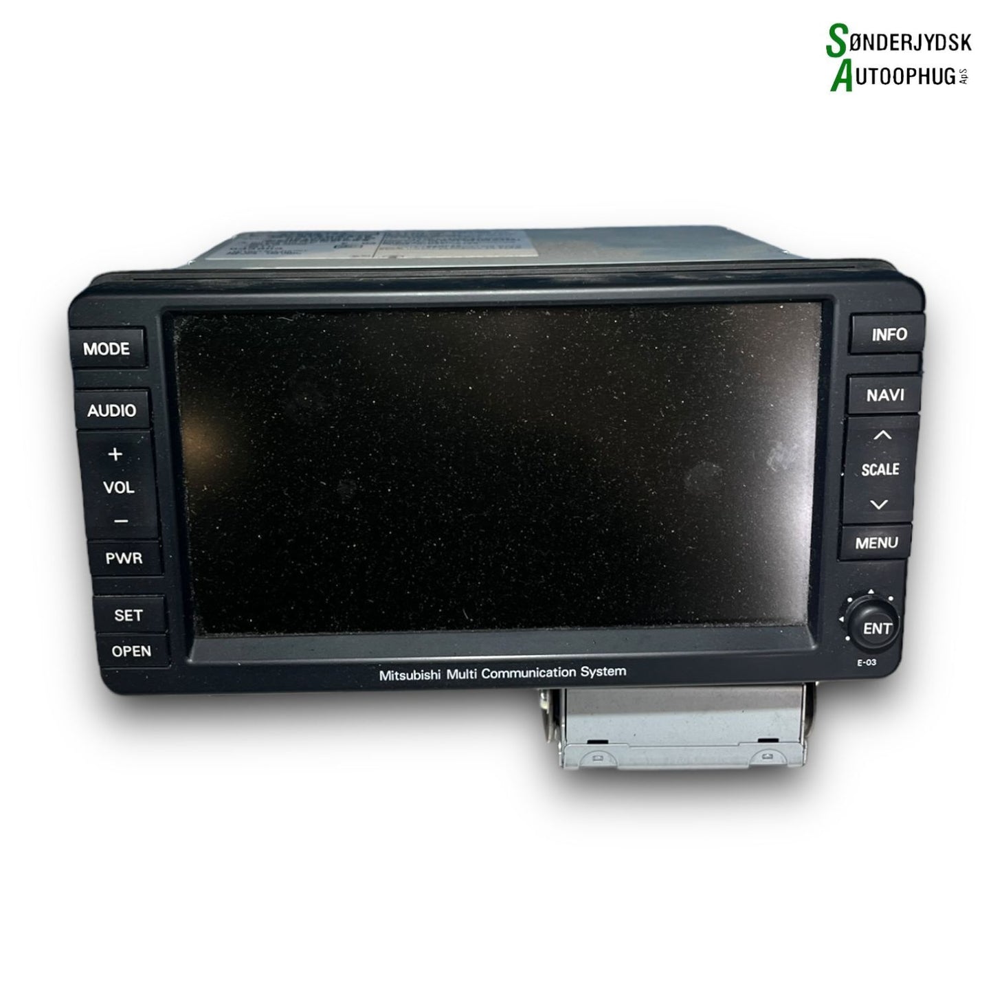 Mitsubishi Lancer Radio, Multi Display Med OEM Nr. 06150054AM Fra Mitsubishi Ophugger