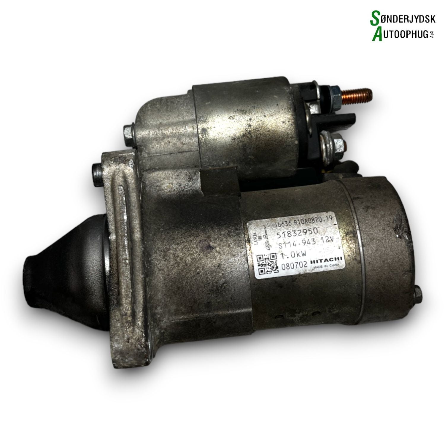 Fiat Grande Punto Starter Med OEM Nr. 51832950 Fra Fiat Ophugger