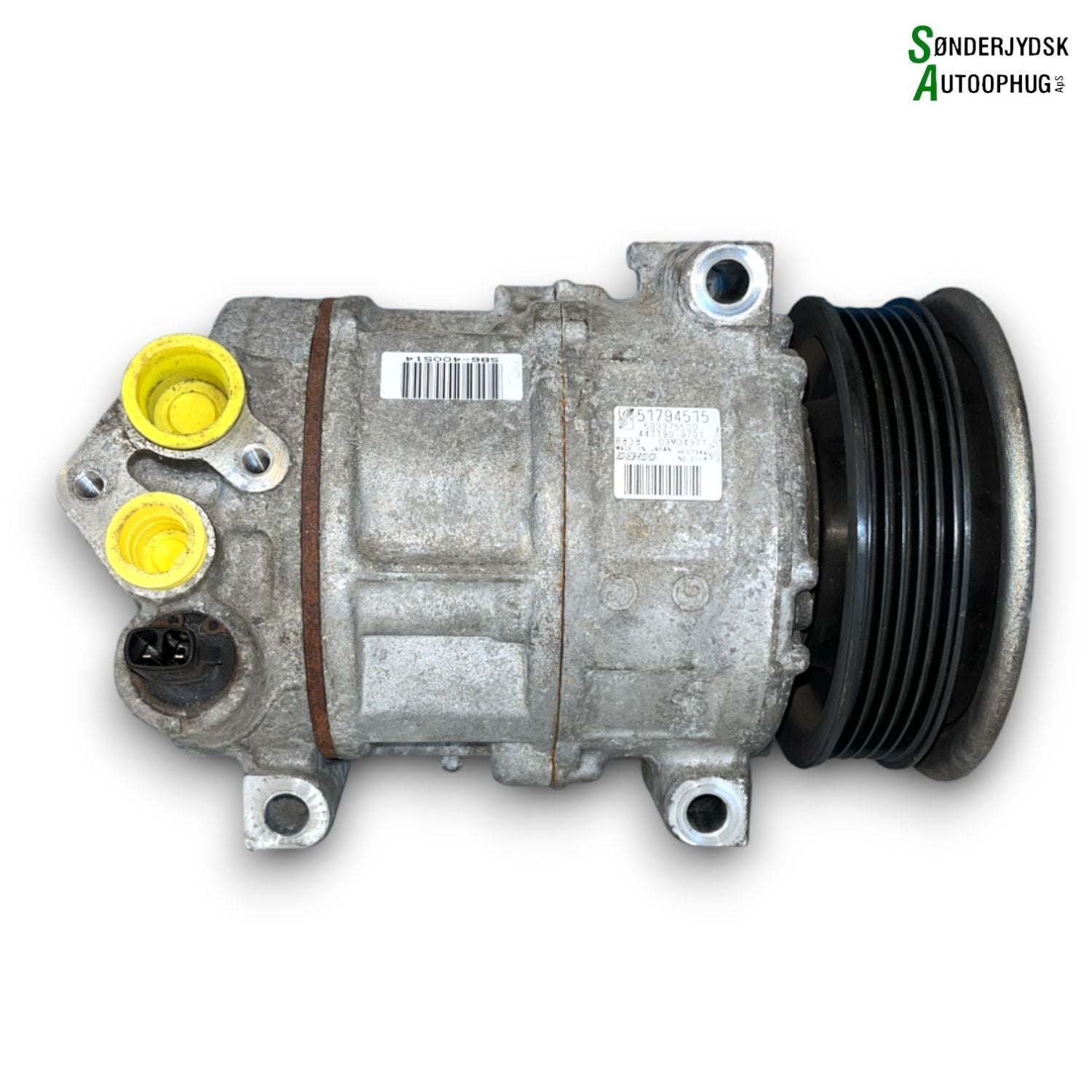 Fiat Punto Evo Aircondition Pumpe Med OEM Nr. 51794515 Fra Fiat Ophugger
