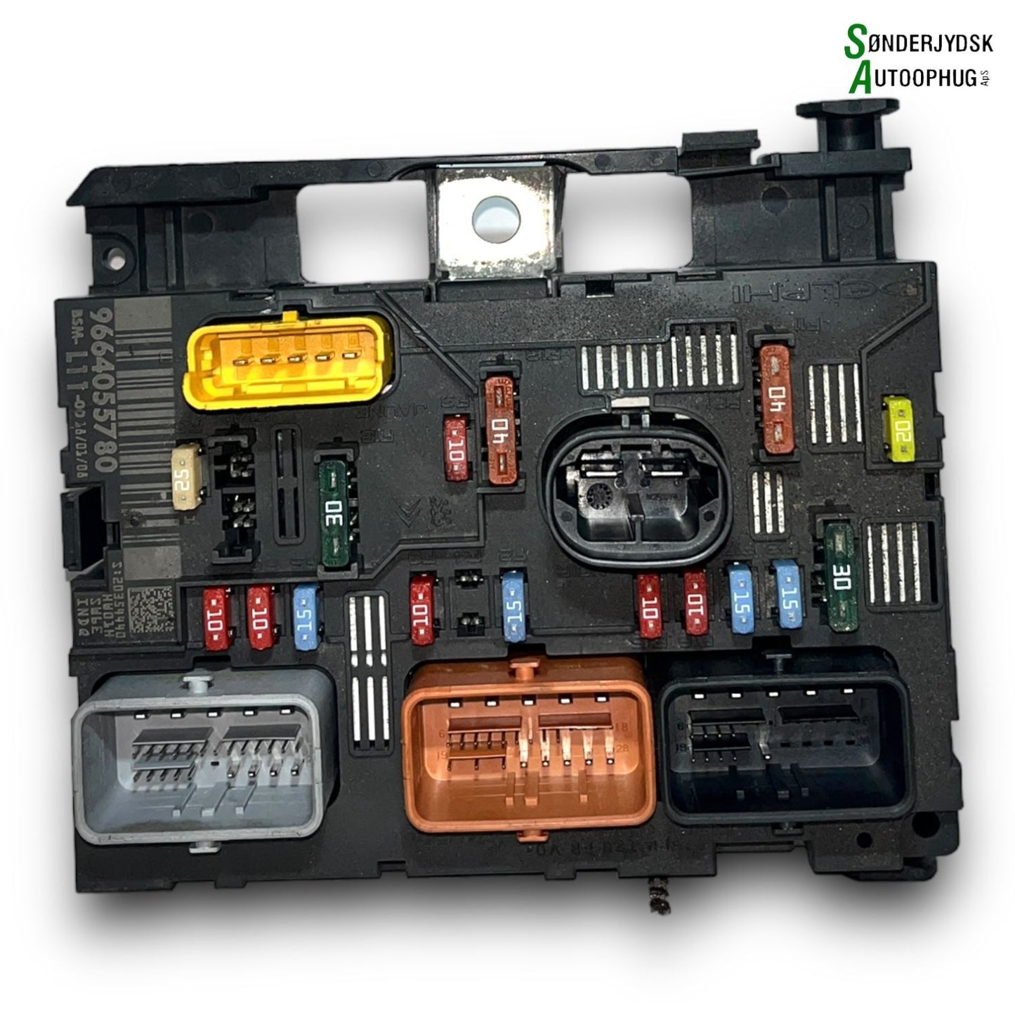 Peugeot 307 Sikringsboks Med OEM Nr. 9664055780 Fra Peugeot Ophugger