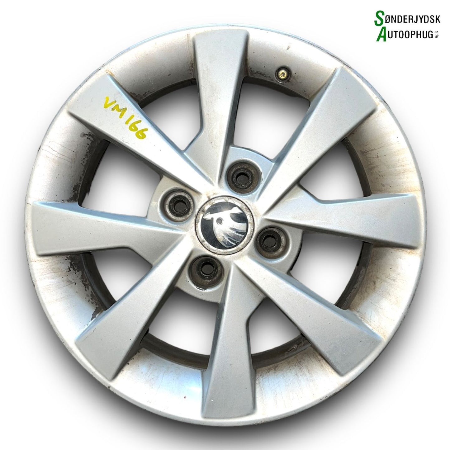 Skoda Citigo Fælg Aluminium Med OEM Nr. 5X14ET35 Fra Skoda Ophugger