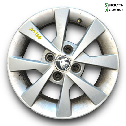 Skoda Citigo Fælg Aluminium Med OEM Nr. 5X14ET35 Fra Skoda Ophugger