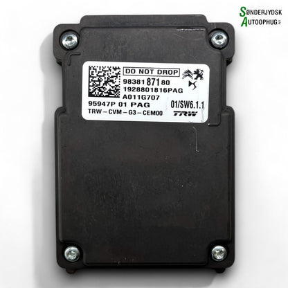 Peugeot 208 Front Kamera Med OEM Nr. 9838187180 Fra Peugeot Ophugger