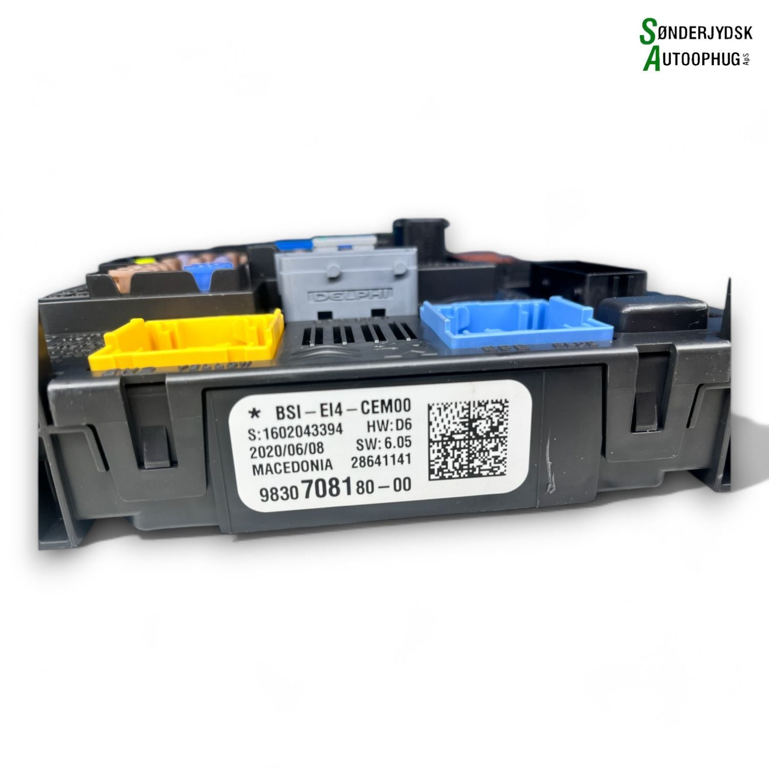 Peugeot 208 Låsesæt  Med OEM Nr. 9834118980 Fra Peugeot Ophugger