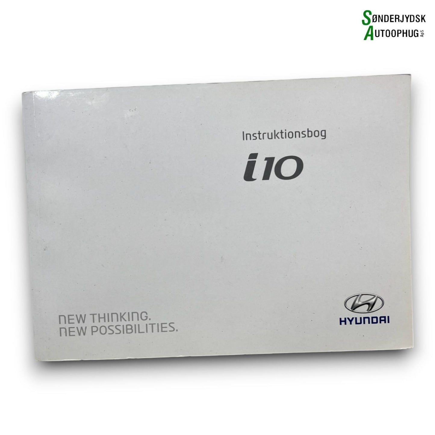 Hyundai I10 Instruktionsbog Med OEM Nr. DANSK Fra Hyundai Ophugger