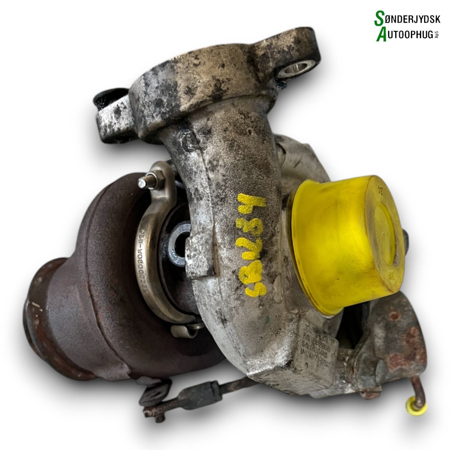 Ford Fusion 1 Turbolader Med OEM Nr. 9662371080 Fra Ford Ophugger