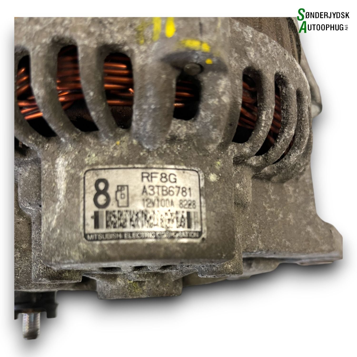 Mazda 6 Gh Generator Med OEM Nr. A3TB6781 Fra Mazda Ophugger