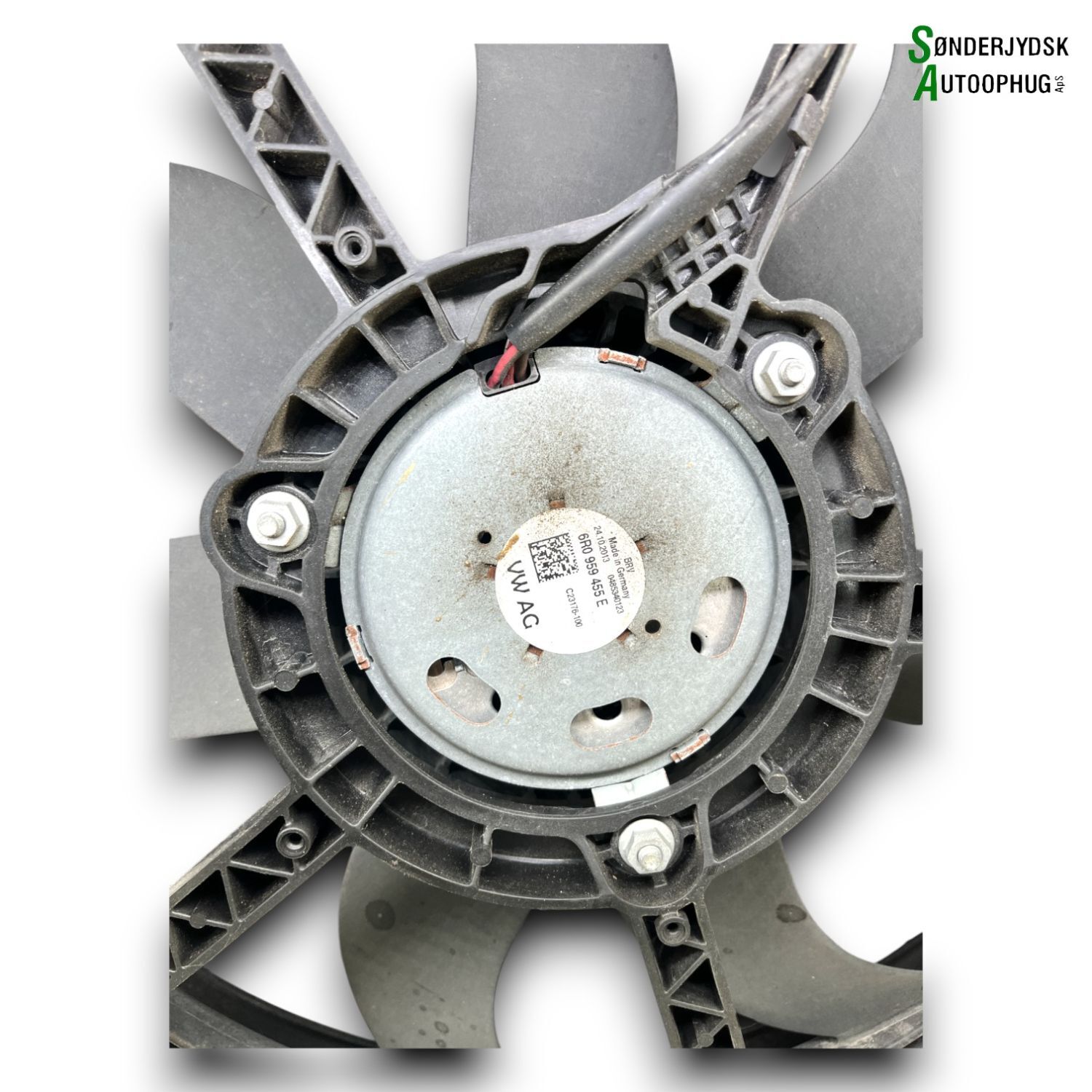 Skoda Rapid Kølerblæser El Med OEM Nr. 6R0959455E Fra Skoda Ophugger