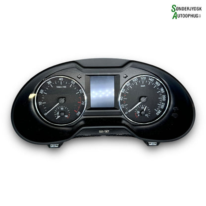 Skoda Octavia Speedometer - Instrument Med OEM Nr. 5E0920871B Fra Skoda Ophugger