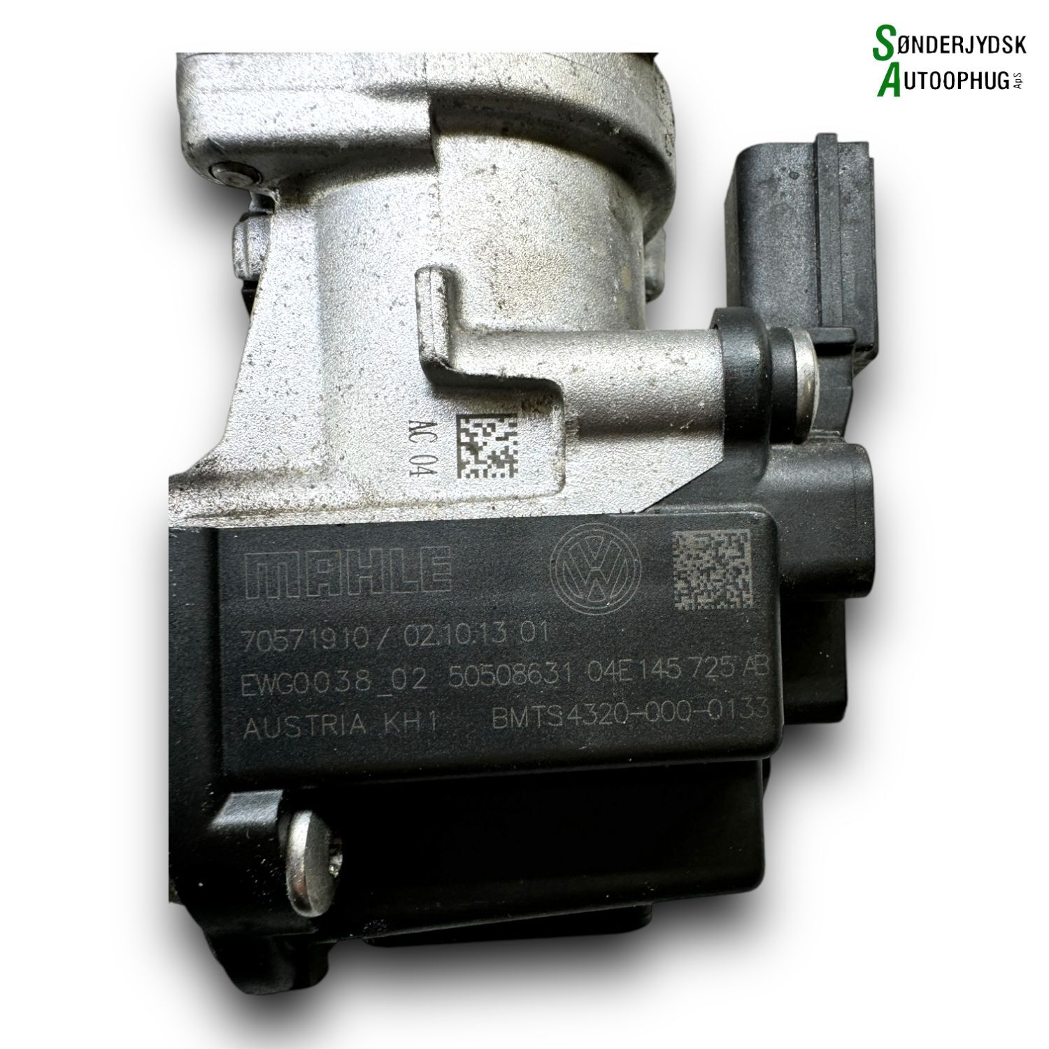 Skoda Octavia Turbo Ladetrykreg Med OEM Nr. 04E145725AB Fra Skoda Ophugger