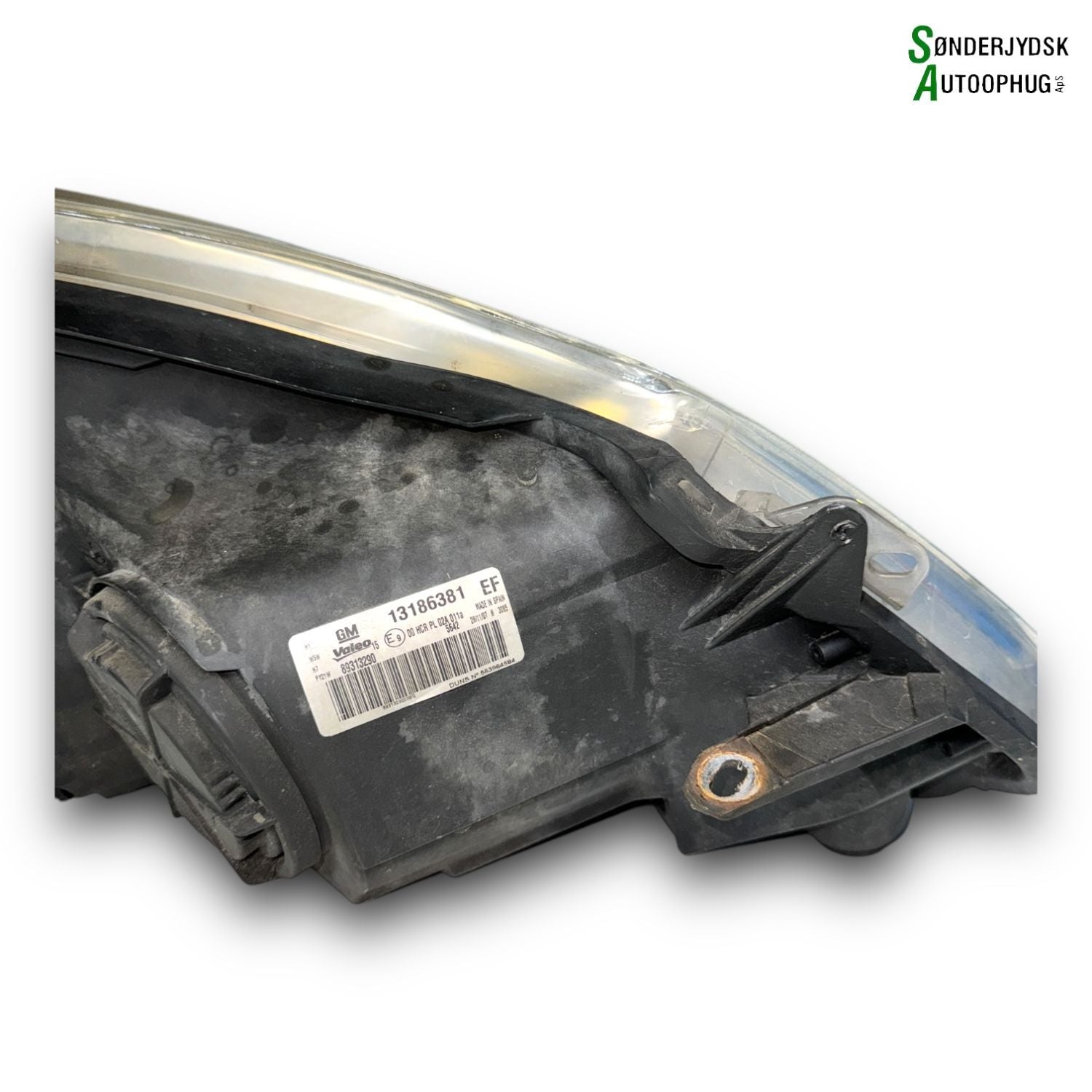 Opel Corsa D Forlygte Med OEM Nr. 13186381 Fra Opel Ophugger