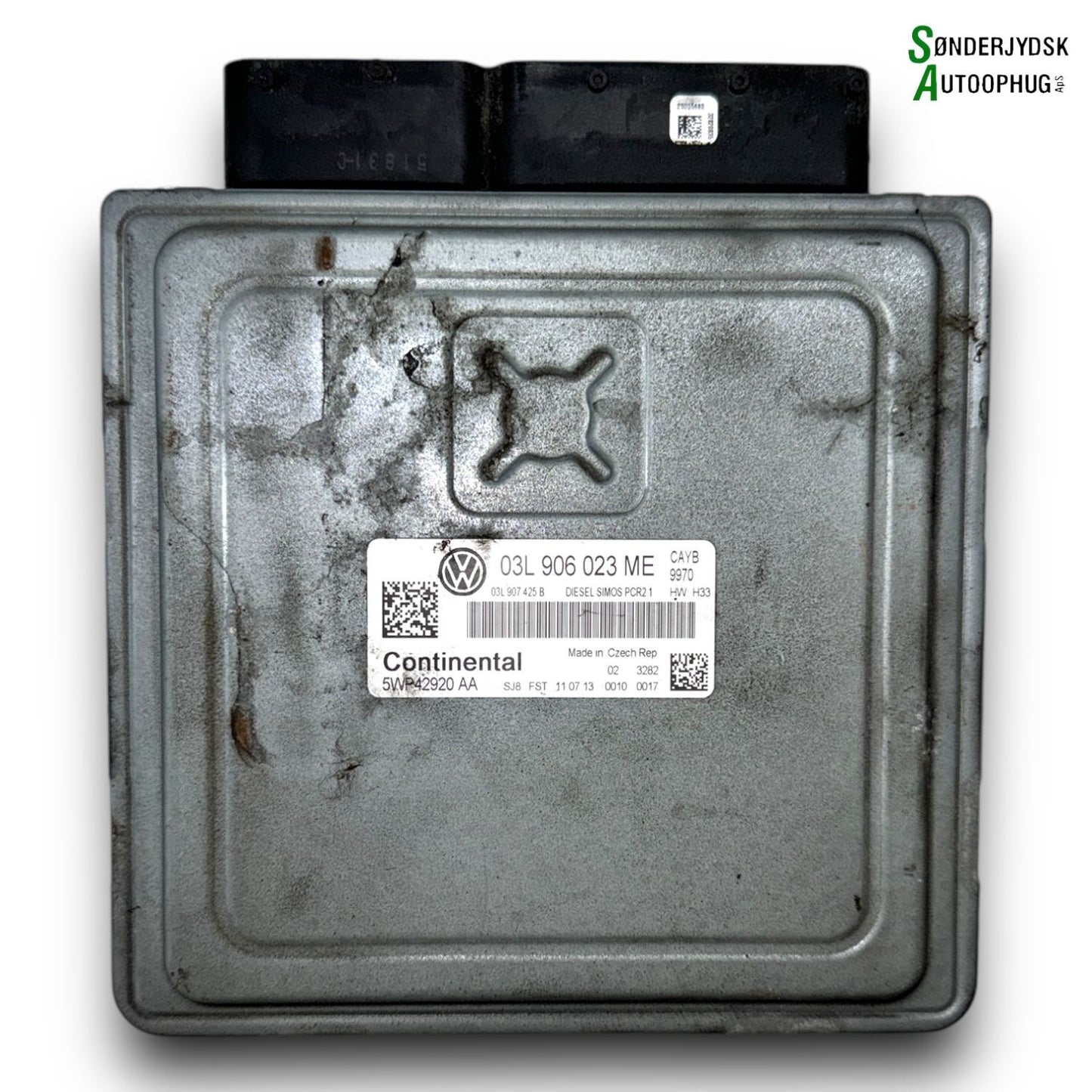 VW Polo 6R Motorstyring - Motorstyreboks - Injection Elboks Med OEM Nr. 03L906023ME Fra VW Ophugger