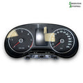VW Polo 6R Speedometer - Instrument Med OEM Nr. 6R0920861MX Fra VW Ophugger